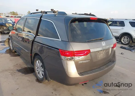 2016 Honda Odyssey Ex-L z USA, uszkodzony, nr VIN 5FNRL5H6XGB025424